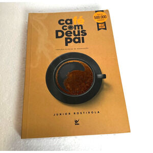 Cafe com DEUS PAI 2022 by Junior Rostirola Paperback Daily Devotional Portuguese